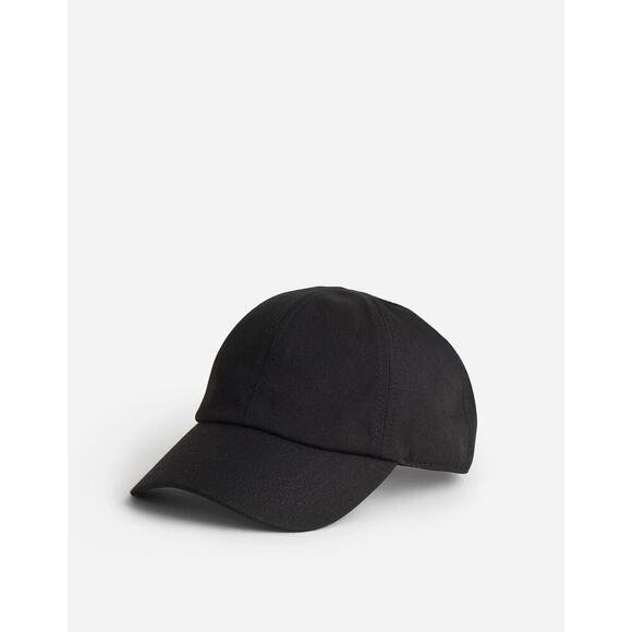 Madewell Women\'s Canvas Classic Baseball Hat True Black One Size NWOT main image 6